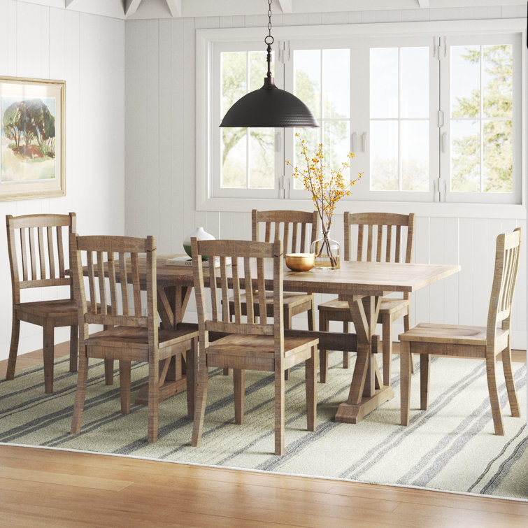 Lusher 7 piece 2024 extendable dining set